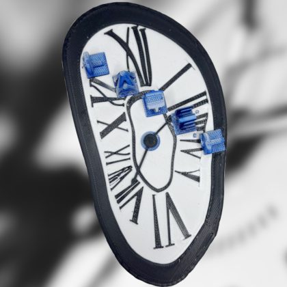 Melting Clock illusion